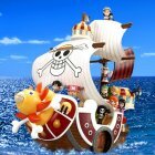 Bateau Thousand Sunny + équipage complet